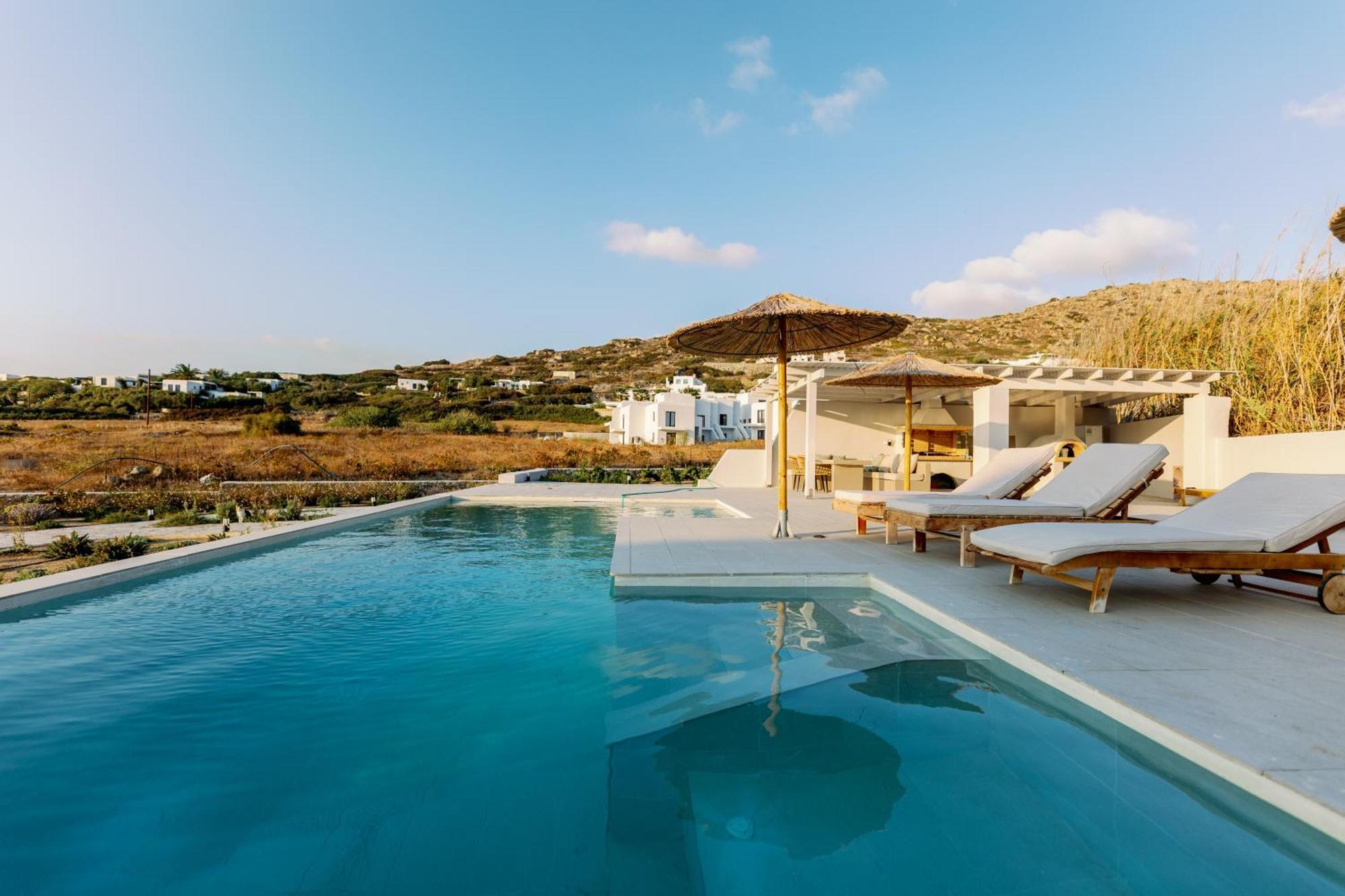 Villa Finest -Seaside Villa With Private Swimming Pool- Mikri Vigla Exterior photo