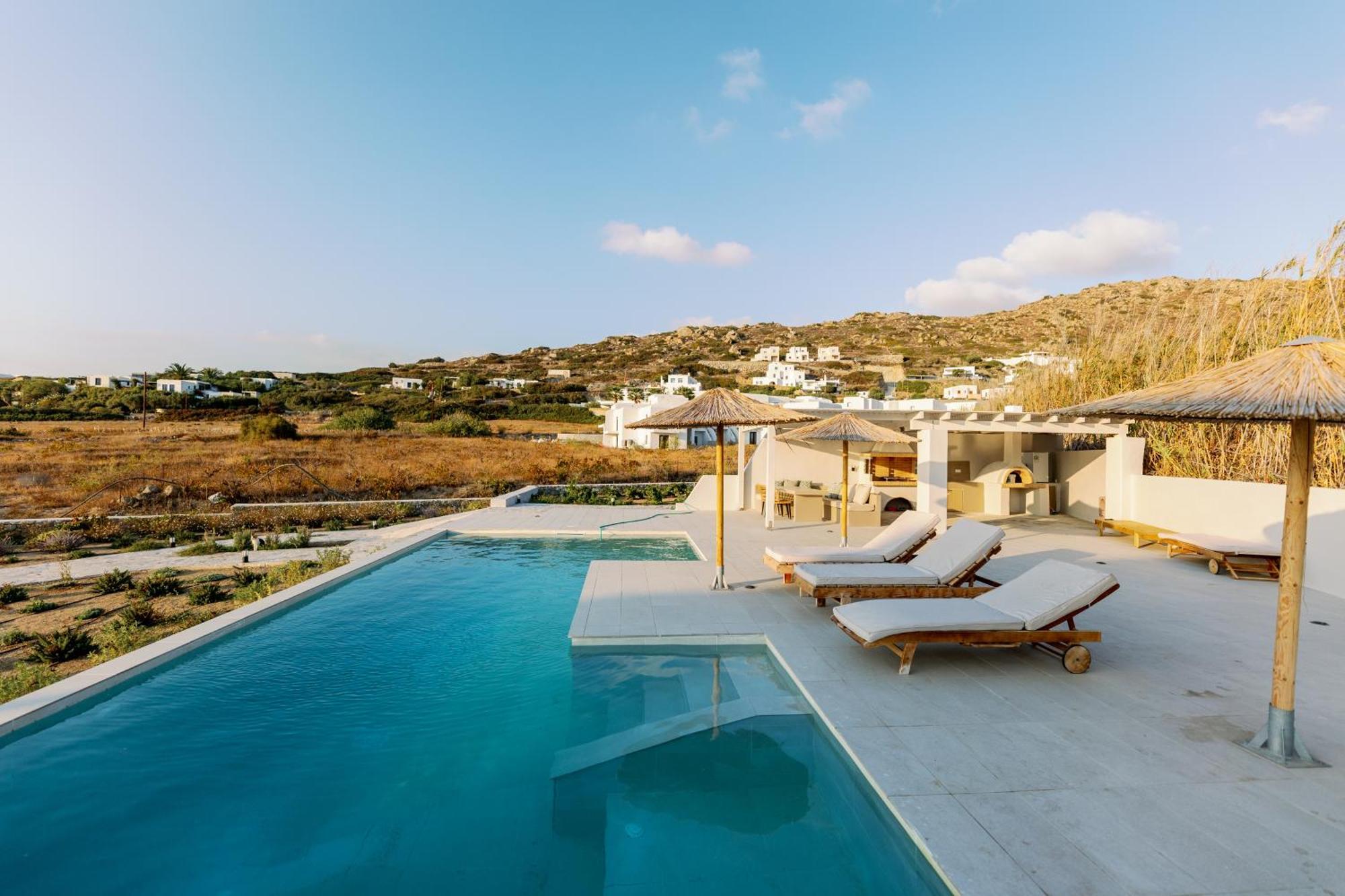 Villa Finest -Seaside Villa With Private Swimming Pool- Mikri Vigla Exterior photo
