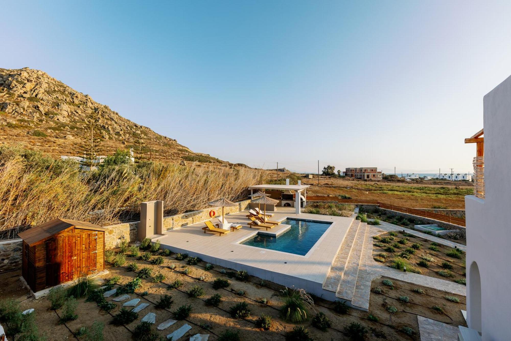 Villa Finest -Seaside Villa With Private Swimming Pool- Mikri Vigla Exterior photo