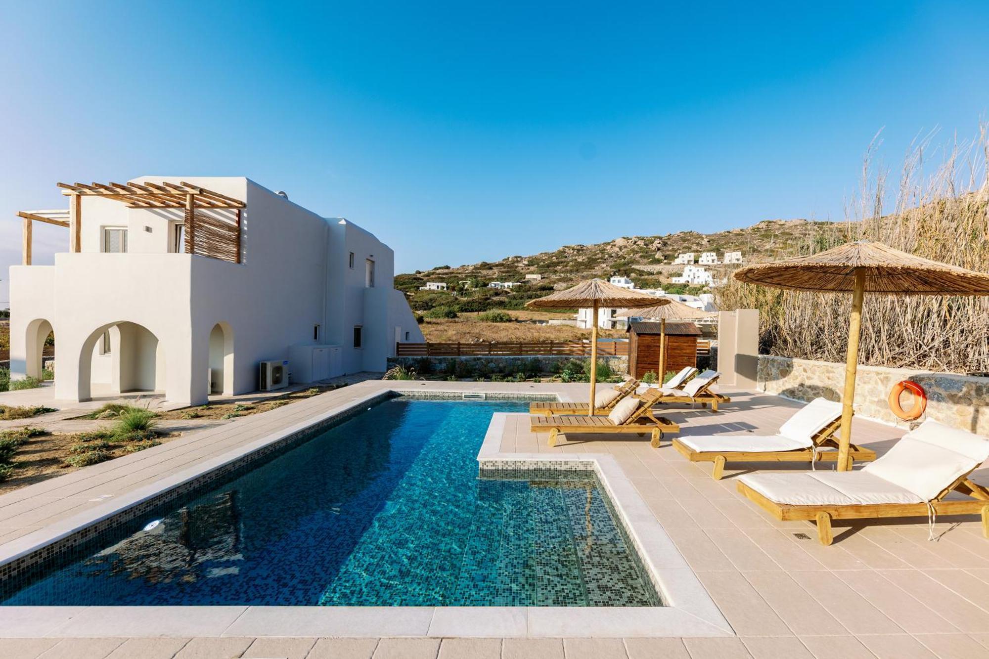 Villa Finest -Seaside Villa With Private Swimming Pool- Mikri Vigla Exterior photo