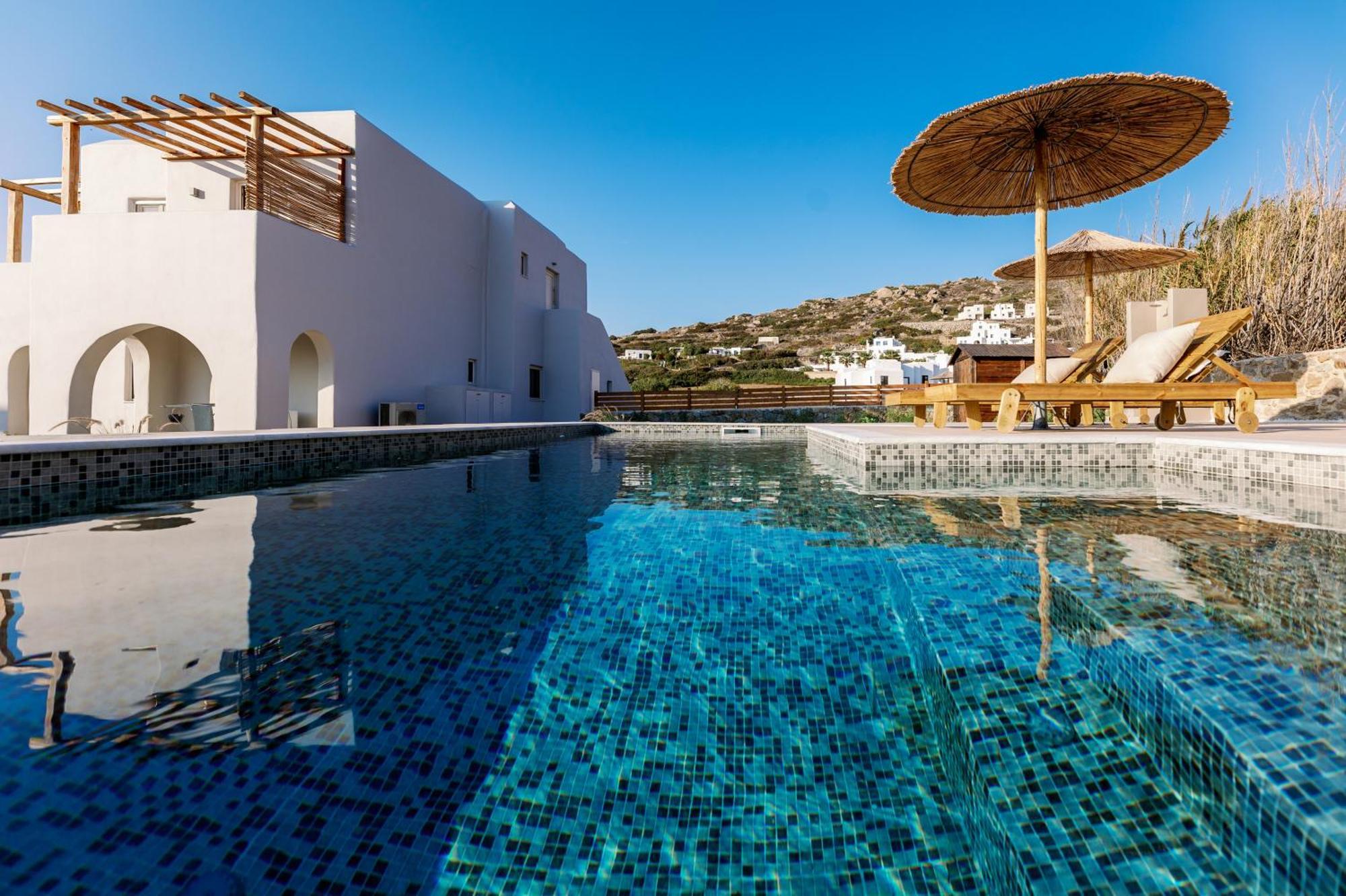 Villa Finest -Seaside Villa With Private Swimming Pool- Mikri Vigla Exterior photo